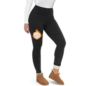 High-quality fleece-lined leggings