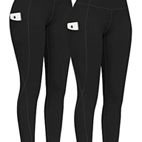 Athletic leggings with pockets