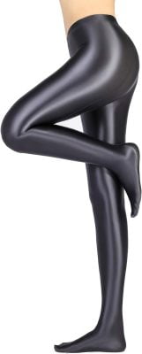 Leohex Glossy Opaque Pantyhose
