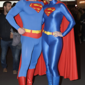 Super-Couple at Comicon